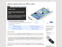 Tablet Screenshot of liberarmoviles.org