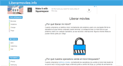 Desktop Screenshot of liberarmoviles.info