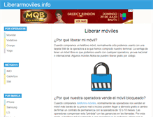 Tablet Screenshot of liberarmoviles.info
